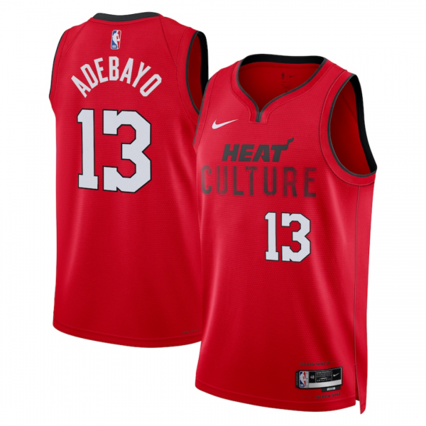 Bam Adebayo Miami Heat Jersey