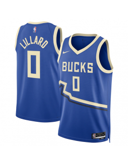 Damian Lillard Milwaukee Bucks Jersey