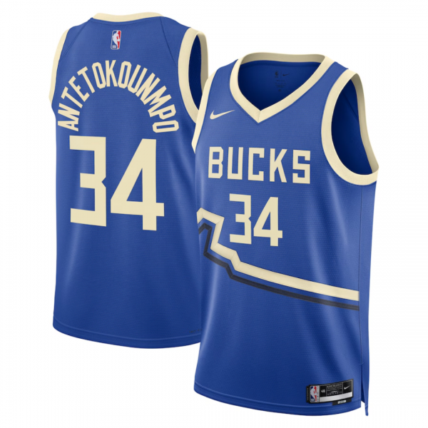 Giannis Antetokounmpo Milwaukee Bucks Jersey