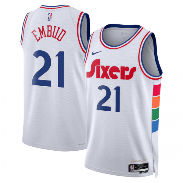 Joel Embiid Philadelphia 76ers Jersey