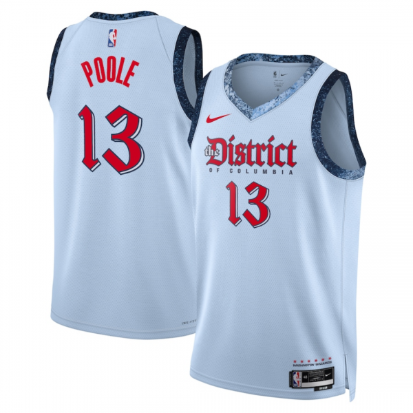 Jordan Poole Washington Wizards Jersey