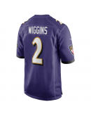 Nate Wiggins Baltimore Ravens Jersey