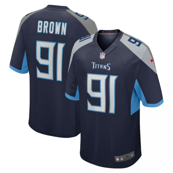 Shakel Brown Tennessee Titans Jersey