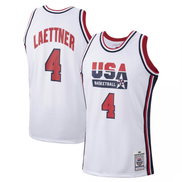 Christian Laettner 1992 Team USA Jersey