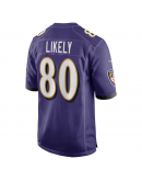 Isaiah Likely Baltimore Ravens Jersey