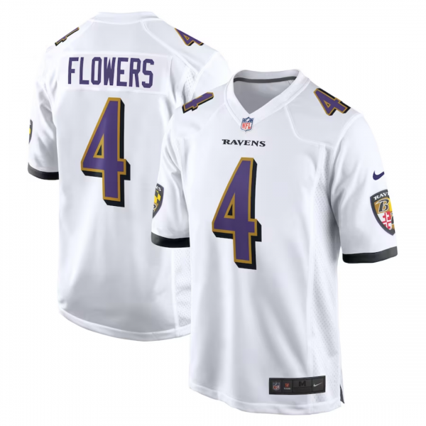 Zay Flowers Baltimore Ravens Jersey