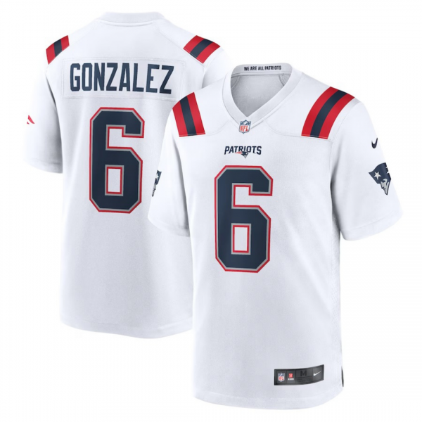 Christian Gonzalez New England Patroits Jersey