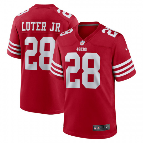 Darrell Luter Jr San Francisco 49ers Jersey