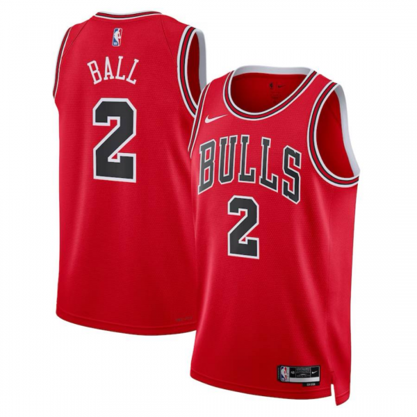 Lonzo Ball Chicago Bulls Jersey