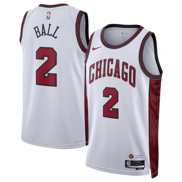 Lonzo Ball Chicago Bulls Jersey