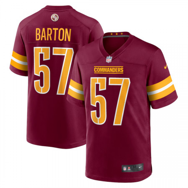 Cody Barton Washington Commanders Jersey