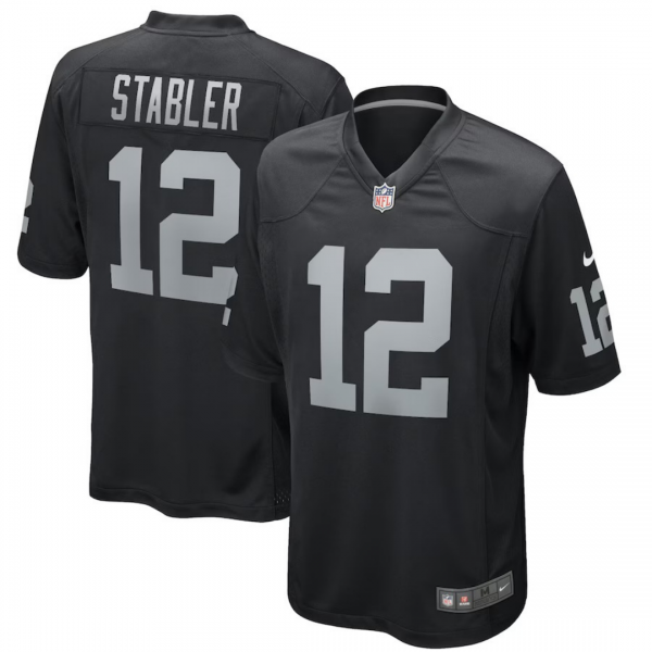 Ken Stabler Las Vegas Raiders Jersey