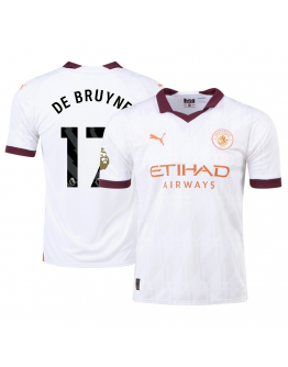 Kevin De Bruyne Manchester City Jersey