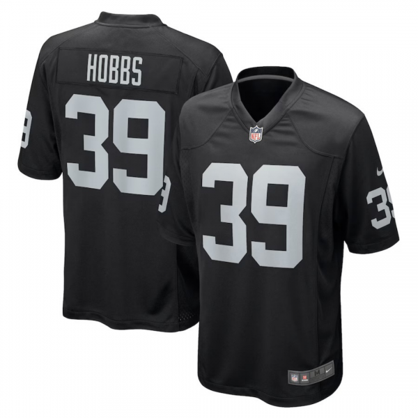 Nate Hobbs Las Vegas Raiders Jersey