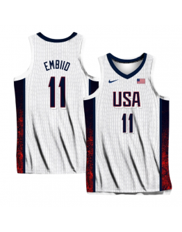 Joel Embiid 2024 Team USA Jersey