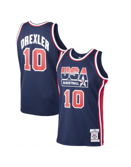 Clyde Drexler 1992 Team USA Jersey