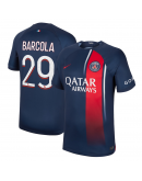 Bradley Barcola Paris Saint-Germain Jersey