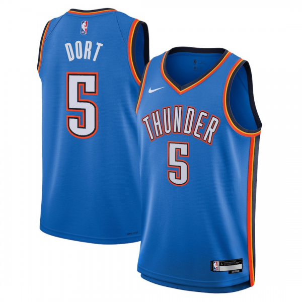 Luguentz Dort Oklahoma City Thunder Jersey