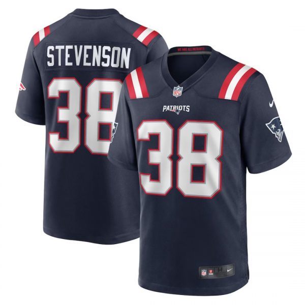 Rhamondre Stevenson New England Patroits Jersey