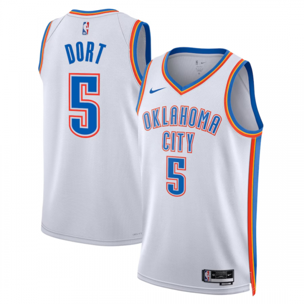 Luguentz Dort Oklahoma City Thunder Jersey