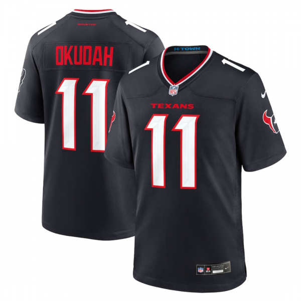 Jeff Okuda Houston Texans Jersey