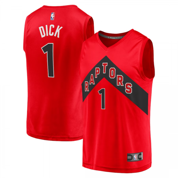 Gradey Dick Toronto Raptors Jersey