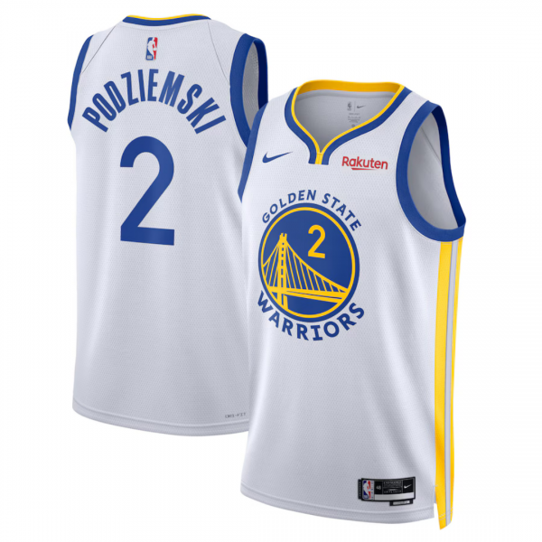 Brandin Podziemski Golden State Warriors Jersey