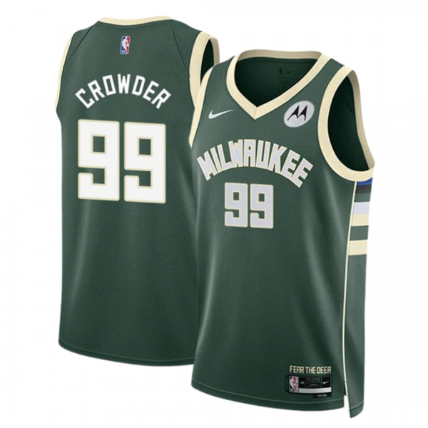 Jae Crowder Milwaukee Bucks Jersey