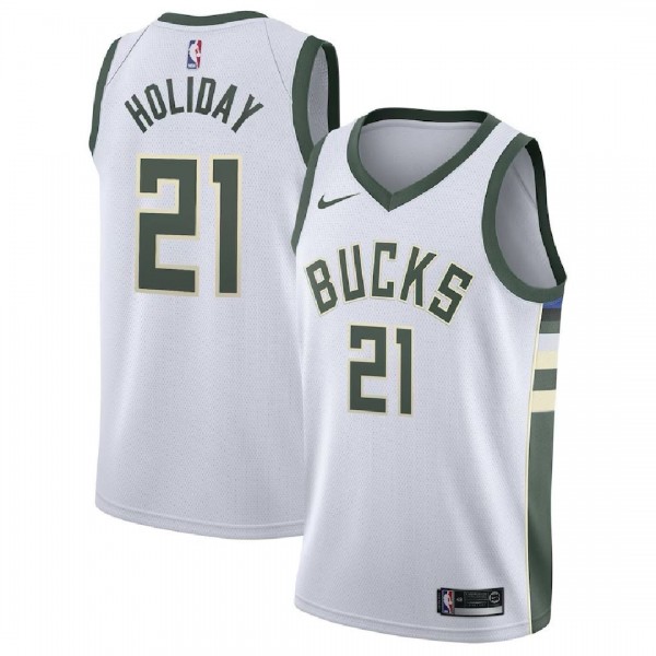 Jrue Holiday Milwaukee Bucks Jersey