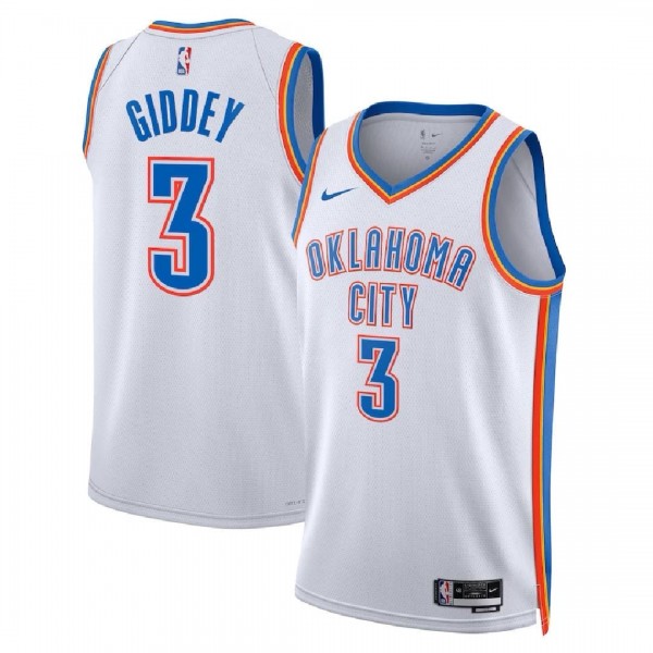 Josh Giddey Oklahoma City Thunder Jersey