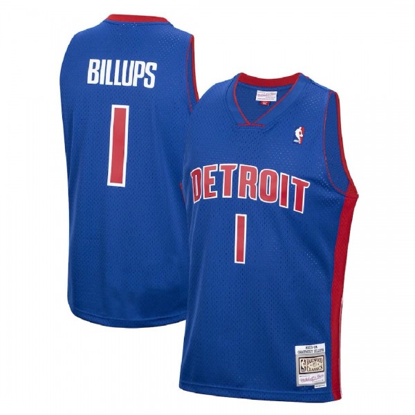 Chauncey Billups Detroit Pistons Jersey