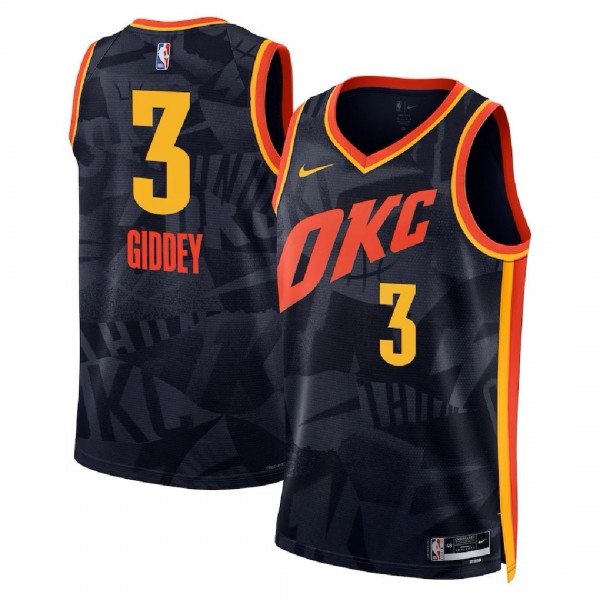 Josh Giddey Oklahoma City Thunder Jersey