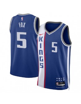 De&#39;Aaron Fox Sacramento Kings Jersey