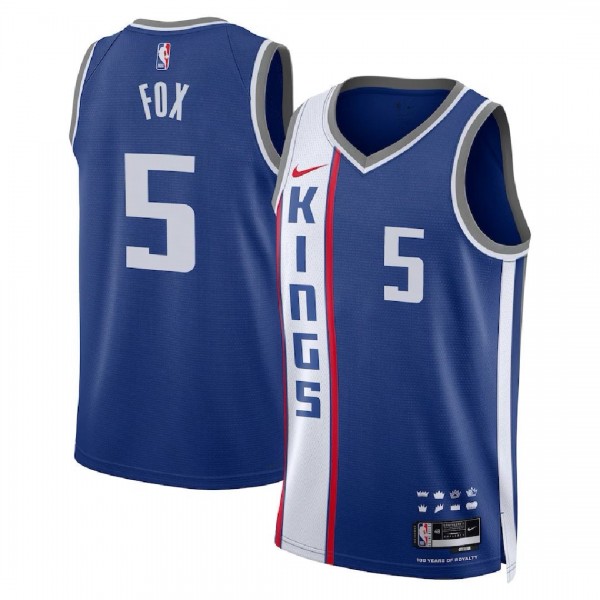 De&#39;Aaron Fox Sacramento Kings Jersey