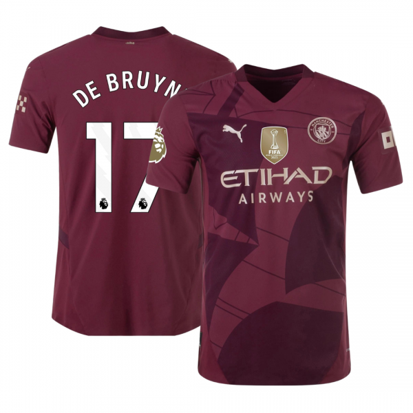 Kevin De Bruyne Manchester City Jersey