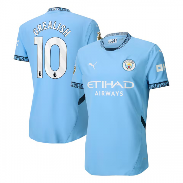 Jack Grealish Manchester City Jersey