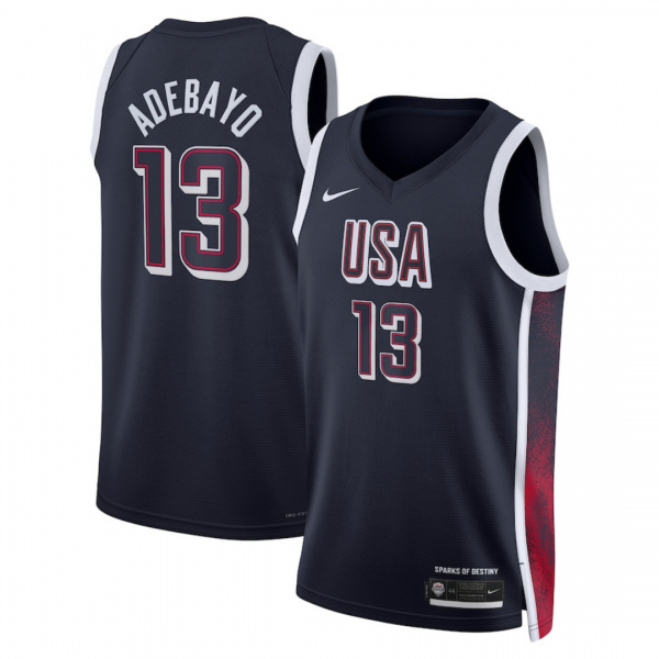 Bam Adebayo 2024 Team USA Jersey