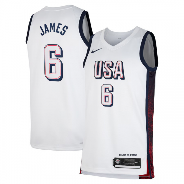 LeBron James 2024 Team USA Jersey