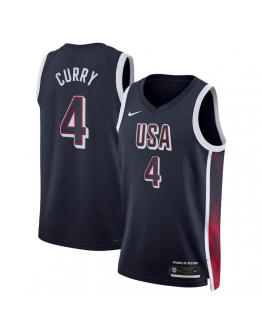 Stephen Curry 2024 Team USA Jersey