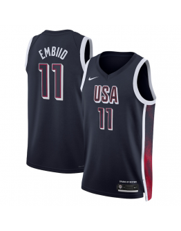 Joel Embiid 2024 Team USA Jersey