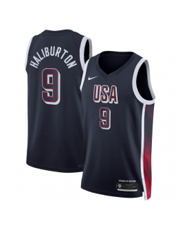 Tyrese Haliburton 2024 Team USA Jersey