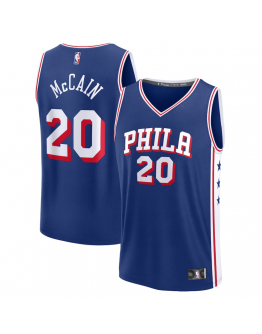 Jared McCain Philadelphia 76ers Jersey