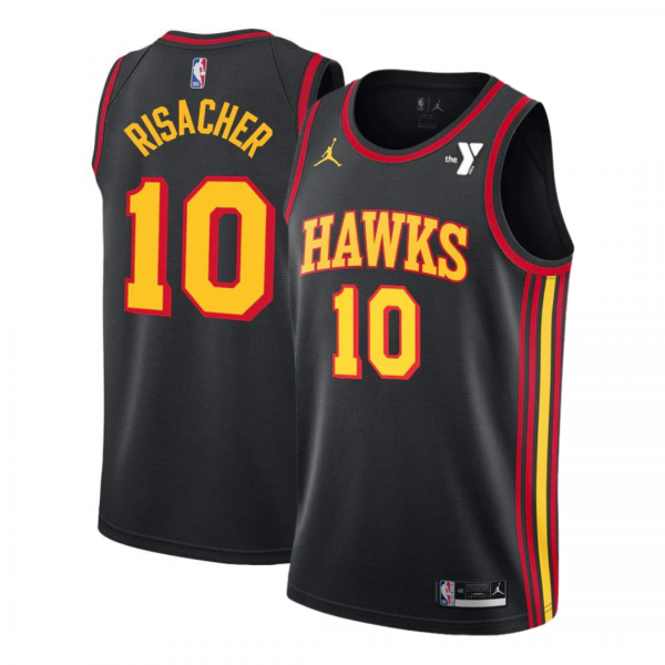 Zaccharie Risacher Atlanta Hawks Jersey