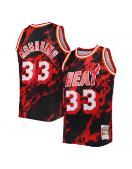 Alonzo Mourning Miami Heat Jersey