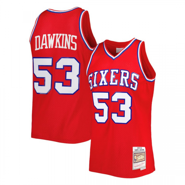 Darryl Dawkins Philadelphia 76ers Jersey