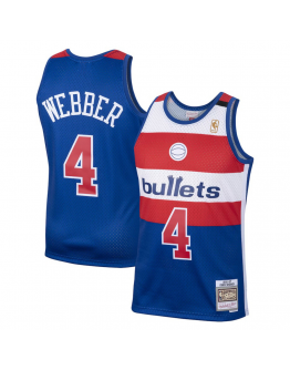 Chris Webber Washington Bullets Jersey