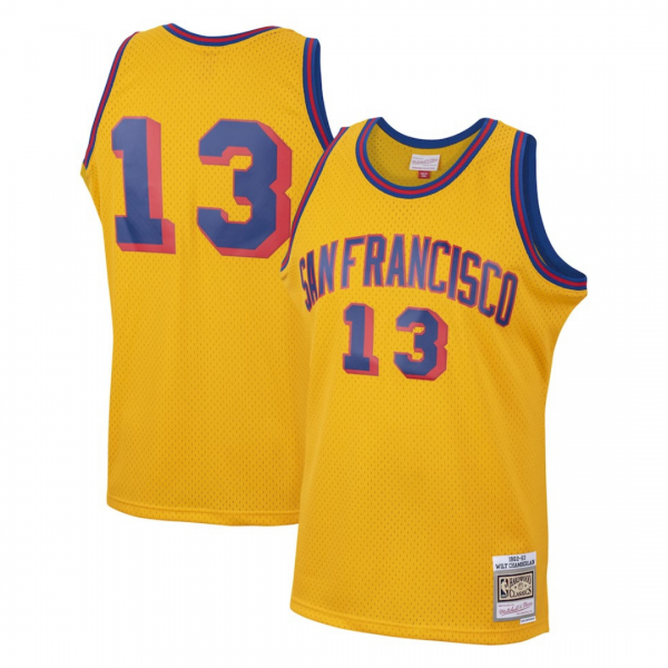 Wilt Chamberlain Golden State Warriors Jersey