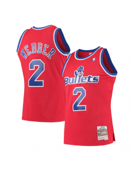 Chris Webber Washington Bullets Jersey