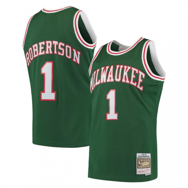 Oscar Robertson Milwaukee Bucks Jersey